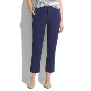 Madewell navy trousers
